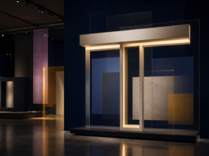藝術博物館動態識別系統編輯型示意圖，非 Toledo Museum of Art 官方專案照片
